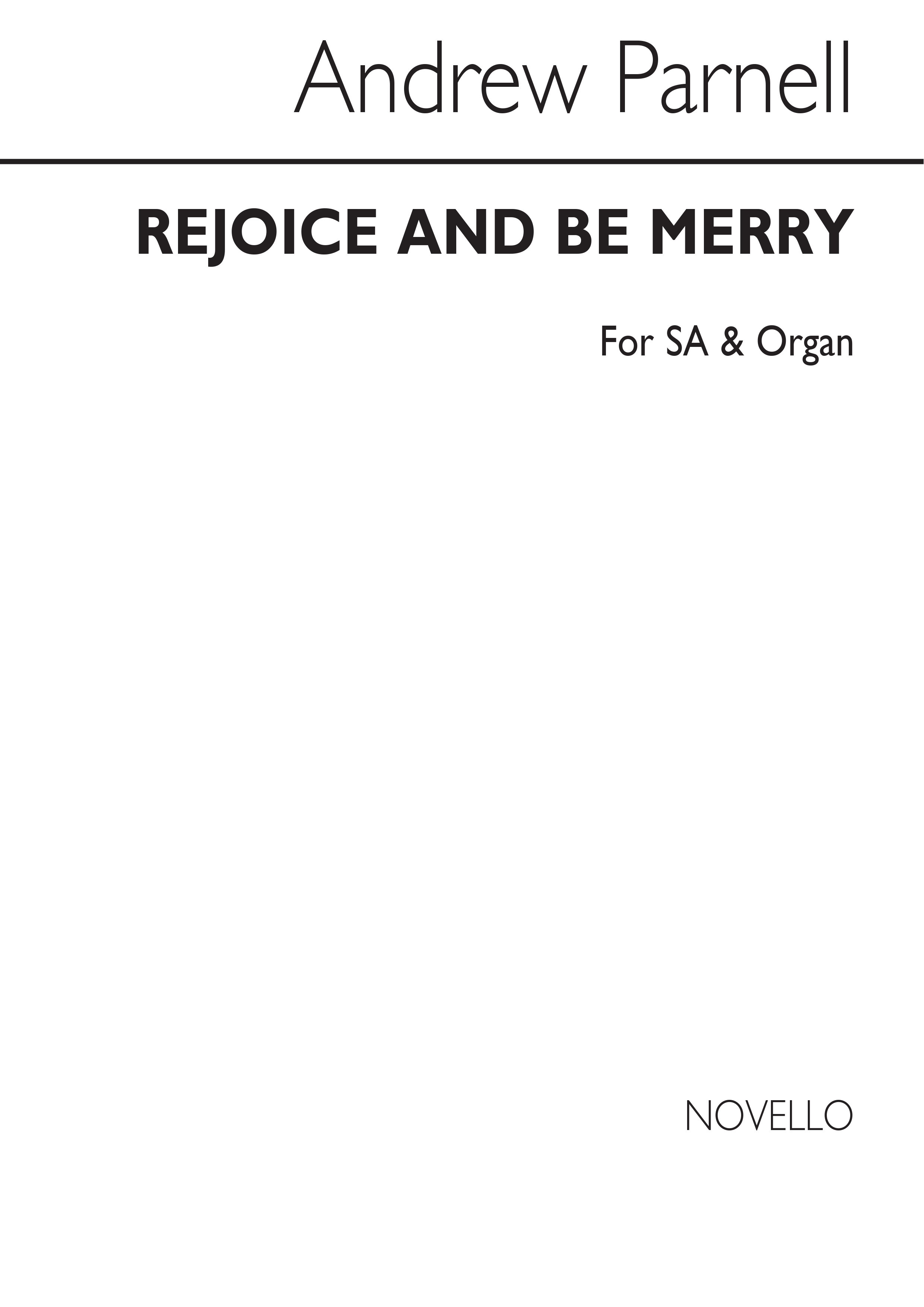 Rejoice And Be Merry: 2-Part Choir: Vocal Score