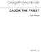 Georg Friedrich Händel: Zadok The Priest (Ed. Burrows) - Full Score: SATB: Score