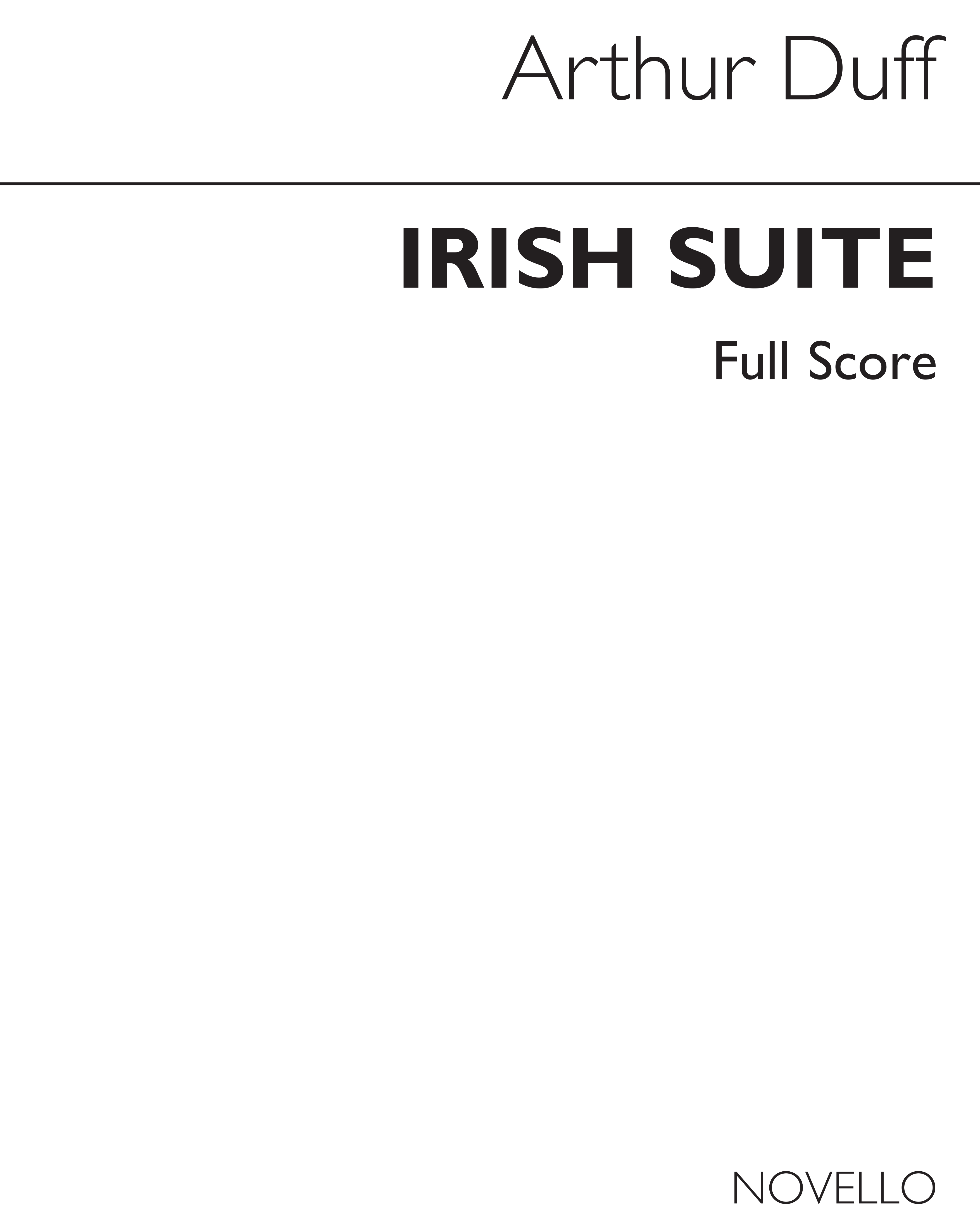 Arthur Duff: Irish Suite for Strings: Orchestra: Score