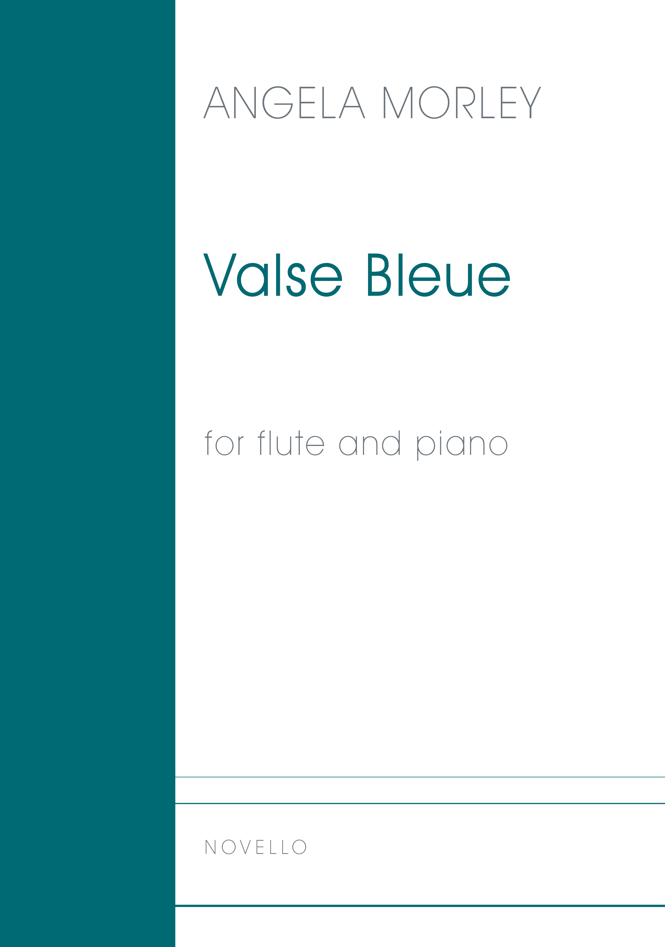 Angela Morley: Valse Bleue For Flute And Piano: Flute: Instrumental Work