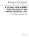 Edward Gregson: A Song For Chris: Cello: Instrumental Work