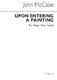 John McCabe: Upon Entering A Painting: Piano Duet: Instrumental Work
