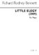 Richard Rodney Bennett: Little Elegy: Piano: Instrumental Work