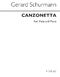 Gerard Schurmann: Canzonetta: Viola: Instrumental Work