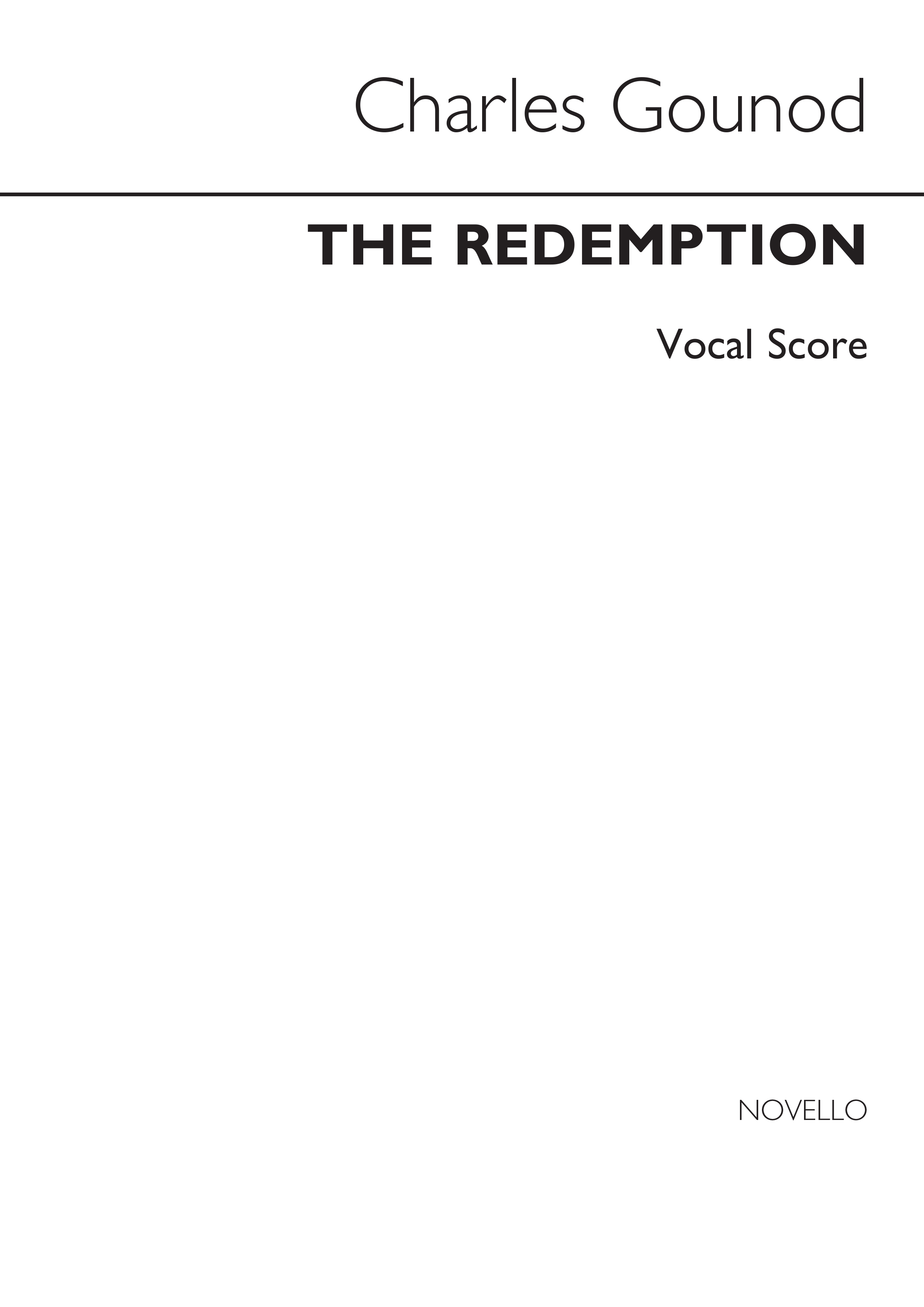 Charles Gounod: Redemption