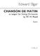 Edward Elgar: Chanson De Matin: String Orchestra: Score
