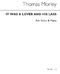 Thomas Morley: It Was A Lover and His Lass: Voice: Vocal Score