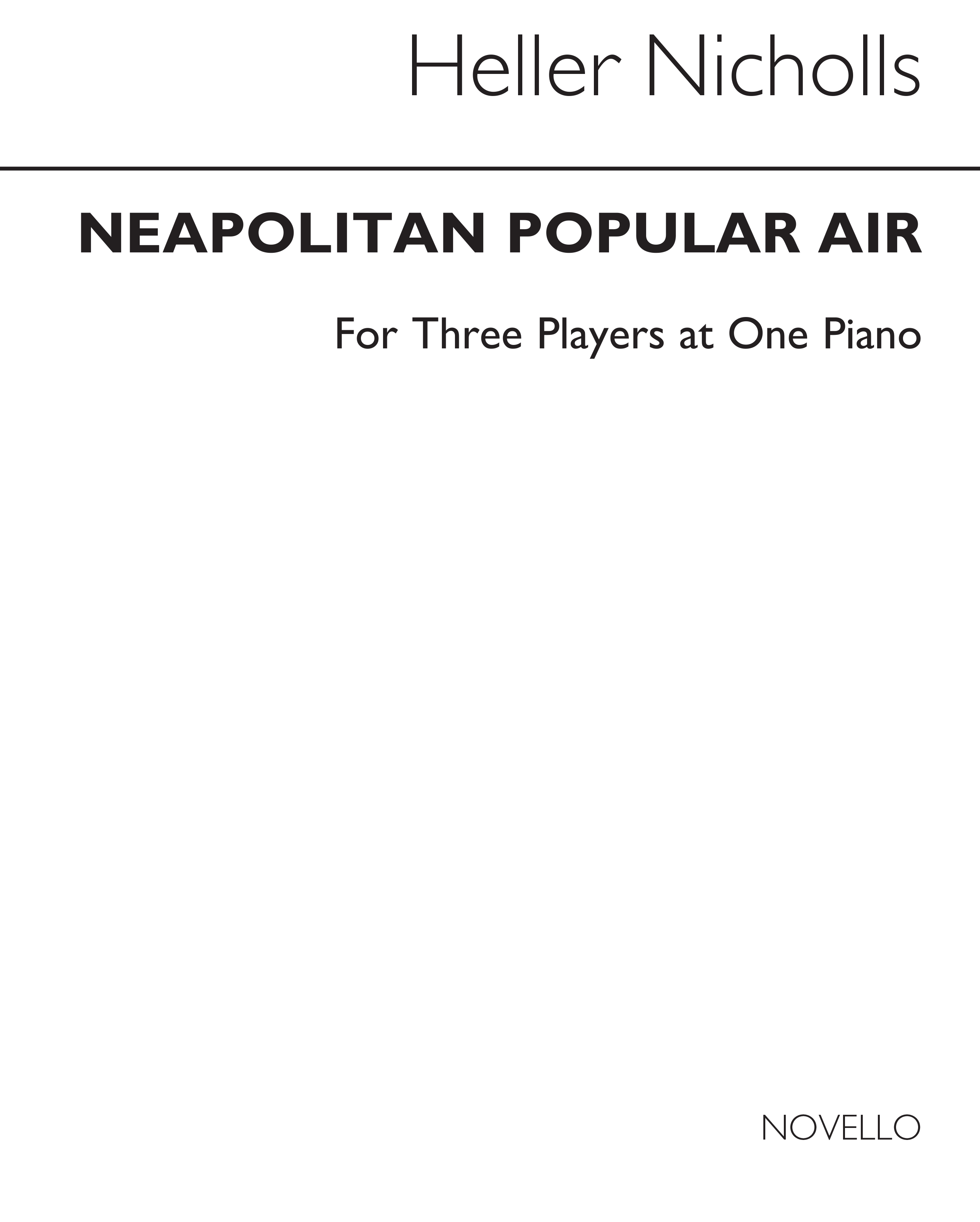 Heller Nicholls: Neapolitan Popular Air: Piano: Instrumental Work