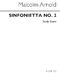 Malcolm Arnold: Sinfonietta No.2 Op.65: Orchestra: Score
