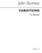 John Burness: Variations For Bassoon Solo: Bassoon: Instrumental Work