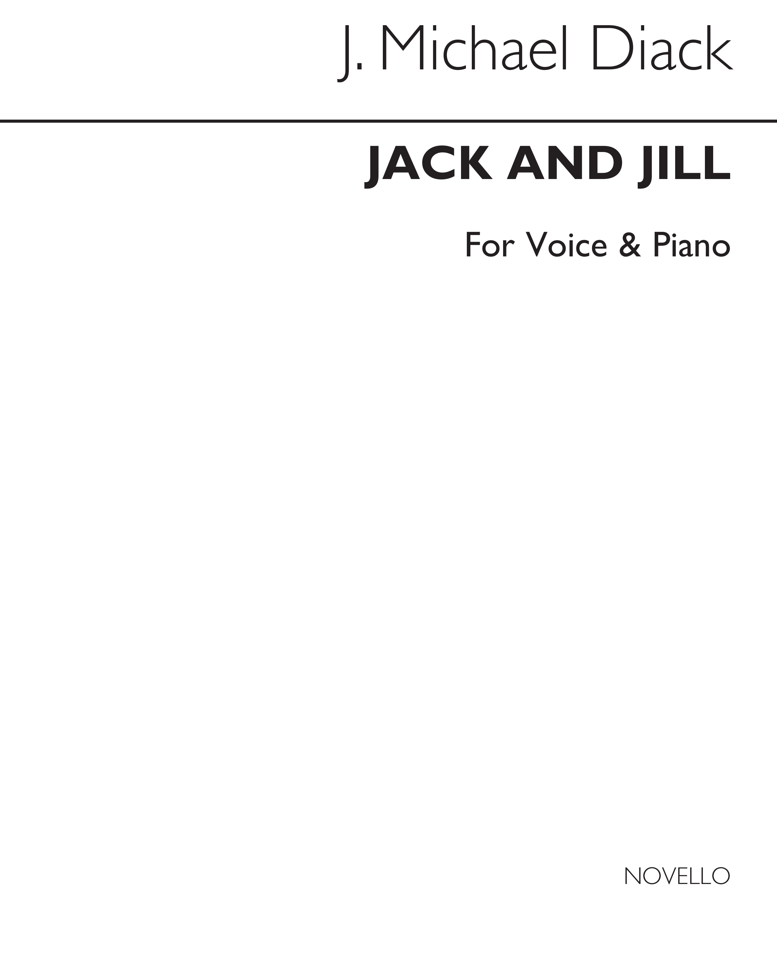 J. Michael Diack: Jack and Jill: High Voice: Vocal Work