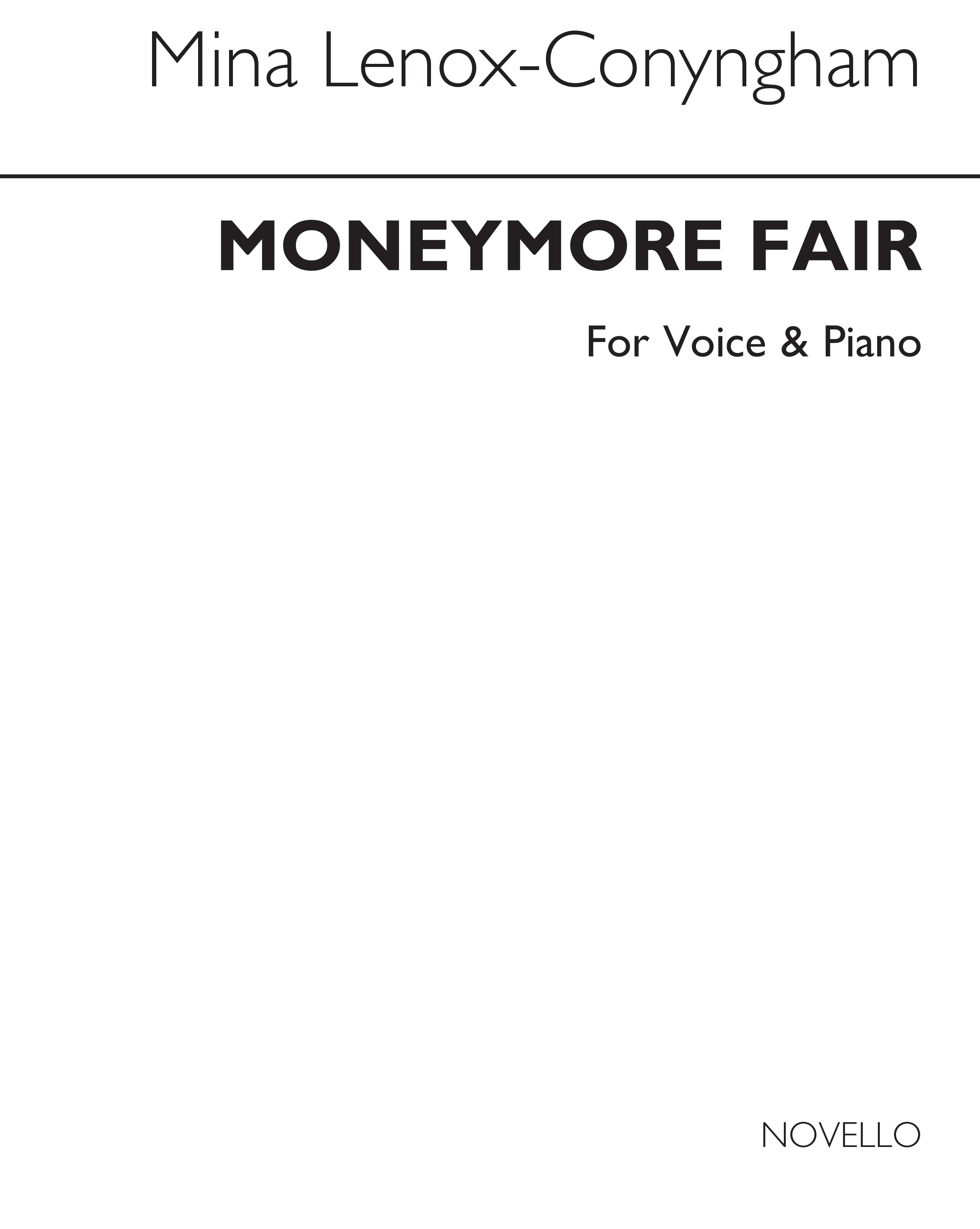 Mina Lenox-conyngham: Moneymore Fair: Voice: Vocal Work
