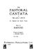 Georg Friedrich Händel: The Pastoral Cantata: Piano: Vocal Score