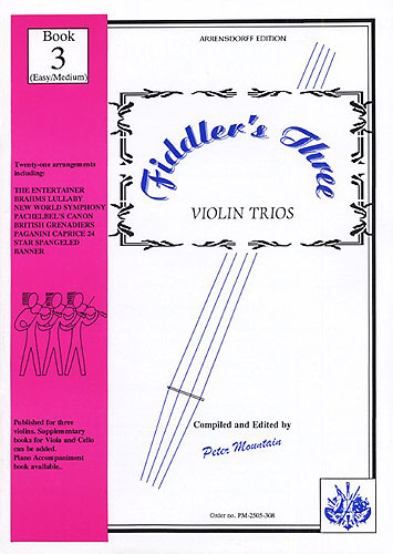 Peter Mountain: Fiddler's Three Violin Book 3: Violin: Score