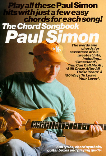 Paul Simon: The Chord Songbook: Piano  Vocal  Guitar: Mixed Songbook