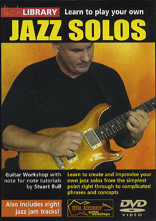 Stuart Bull: Learn To Play Your Own Jazz Solos: Guitar: Instrumental Tutor