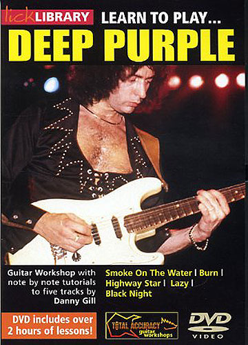 Deep Purple Ritchie Blackmore: Learn To Play Deep Purple: Guitar: Instrumental