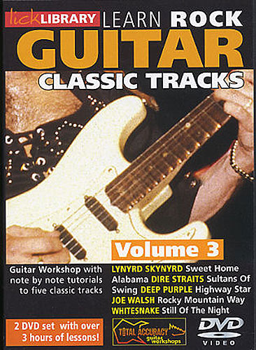 Danny Gill: Learn to Play Classic Rock Tracks - Volume 3: Guitar: Instrumental