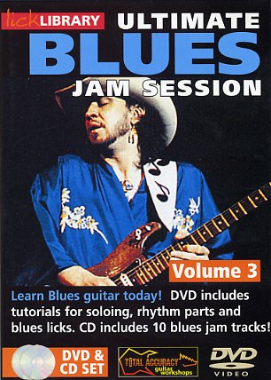 Stuart Bull: Ultimate Blues Jam Session Volume 3: Guitar: Instrumental Tutor