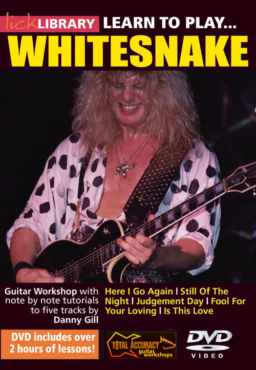 Danny Gill: Learn To Play Whitesnake: Guitar: Instrumental Tutor