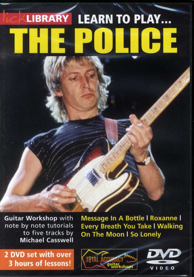 Michael Casswell  Stevens: Learn To Play The Police: Guitar: Instrumental Tutor