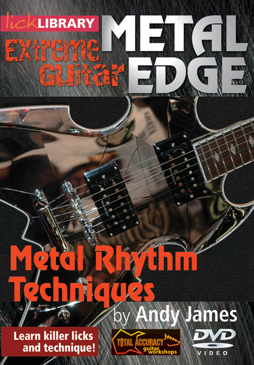 Andy James: Metal Edge - Metal Rhythm Techniques: Guitar: Instrumental Tutor