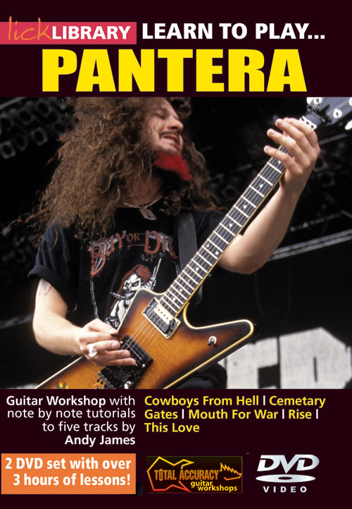 Pantera: Learn To Play Pantera: Guitar: Instrumental Tutor