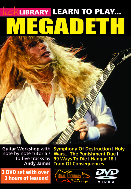 Mcgrath: Learn To Play Megadeth (2 DVDs): Guitar: Instrumental Tutor