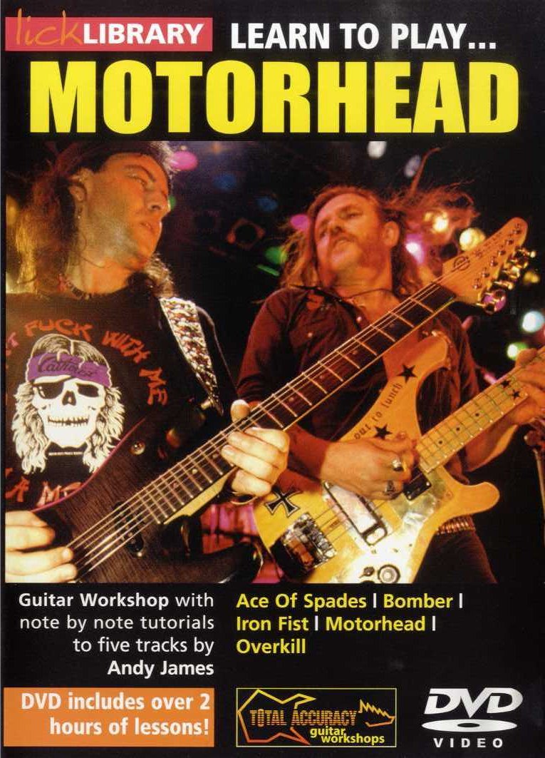 Andy James: Learn To Play Motorhead: Guitar: Instrumental Tutor