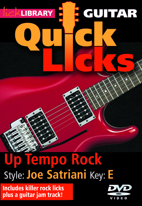 Joe Satriani: Quick Licks - Joe Satriani Up-Tempo Rock: Guitar: Instrumental