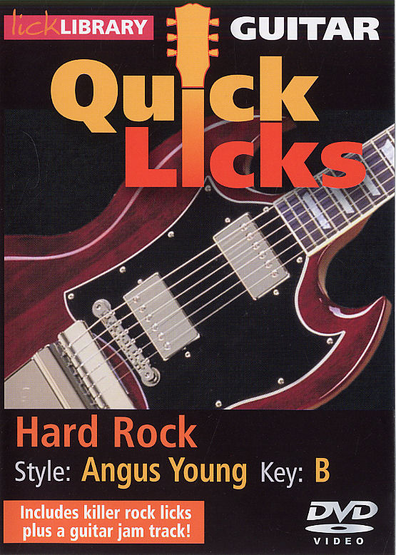 Angus Young: Quick Licks - Angus Young Hard Rock: Guitar: Instrumental Tutor