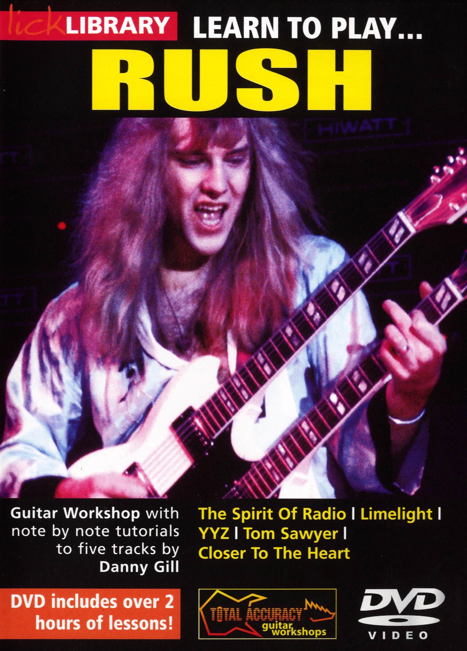 Alex Lifeson: Learn To Play Rush (DVD): Guitar: Instrumental Tutor