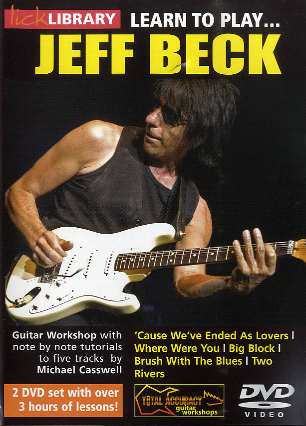 Jeff Beck: Learn to Play Jeff Beck 2 DVD Set: Guitar: Instrumental Tutor