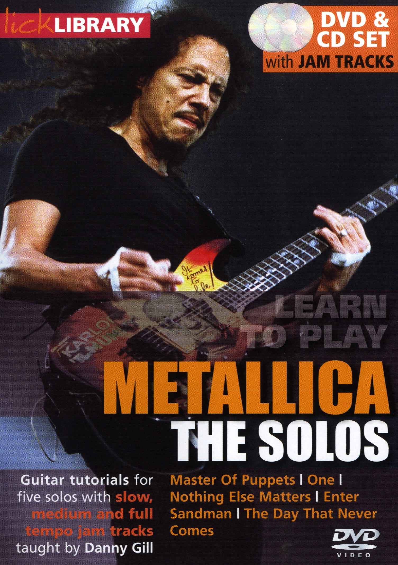 Mendoza: Learn To Play Metallica - The Solos: Guitar: Instrumental Tutor