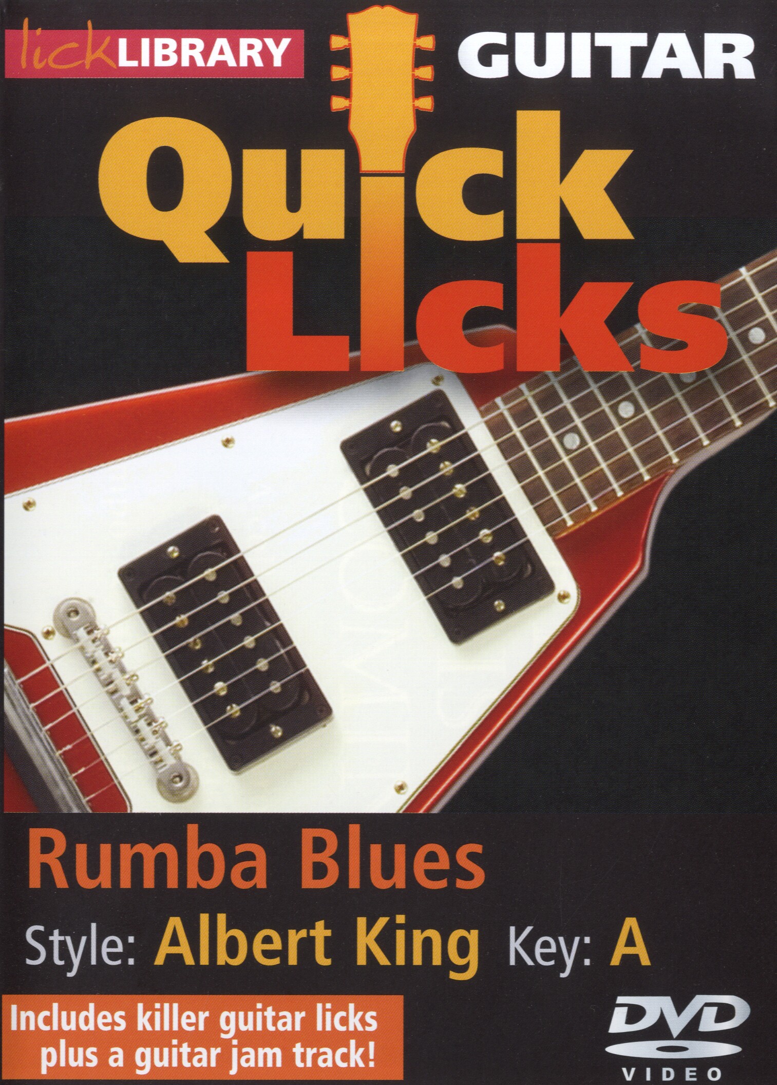 Albert King: Quick Licks - Albert King Style Rumba Blues: Electric Guitar: