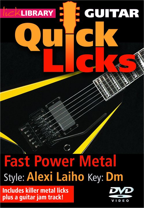 Alexi Laiho Children Of Bodom: Alexi Laiho Quick Licks - Fast Power Metal: