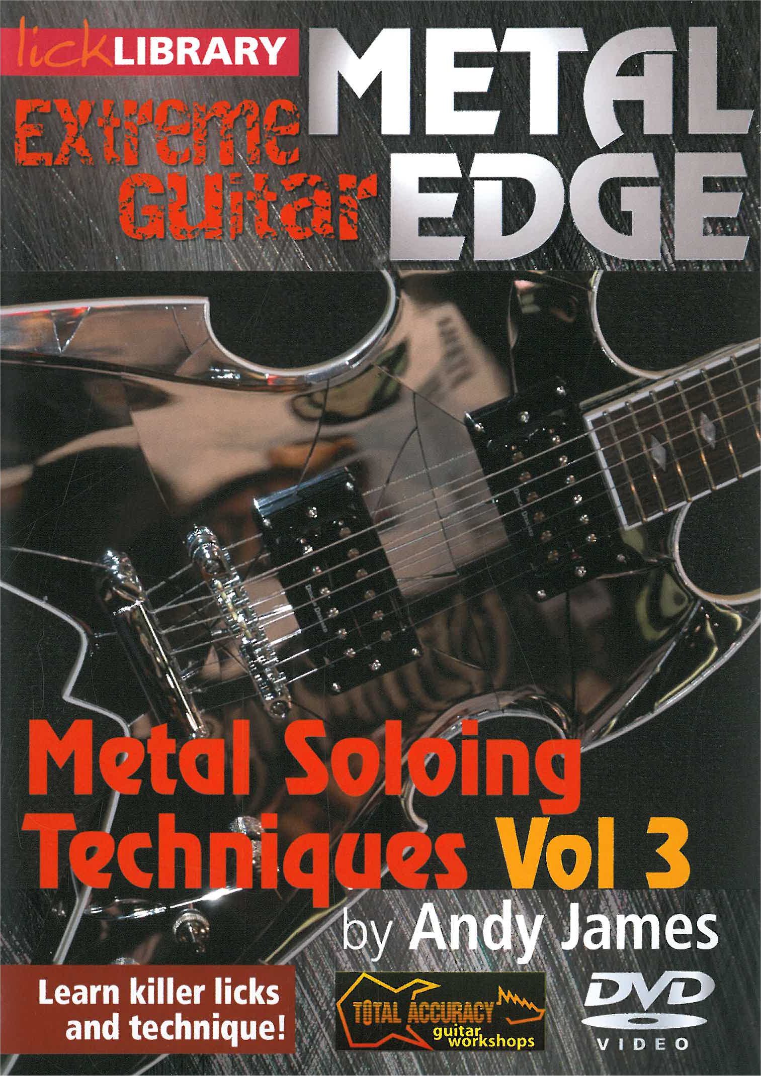 Andy James: Metal Edge - Metal Soloing Techniques Volume 3: Electric Guitar: