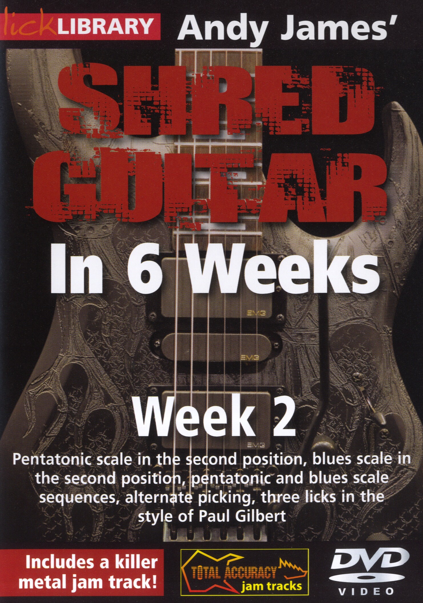 Paul Gilbert: Andy James' Shred Guitar In 6 Weeks - Week 2: Guitar: Instrumental