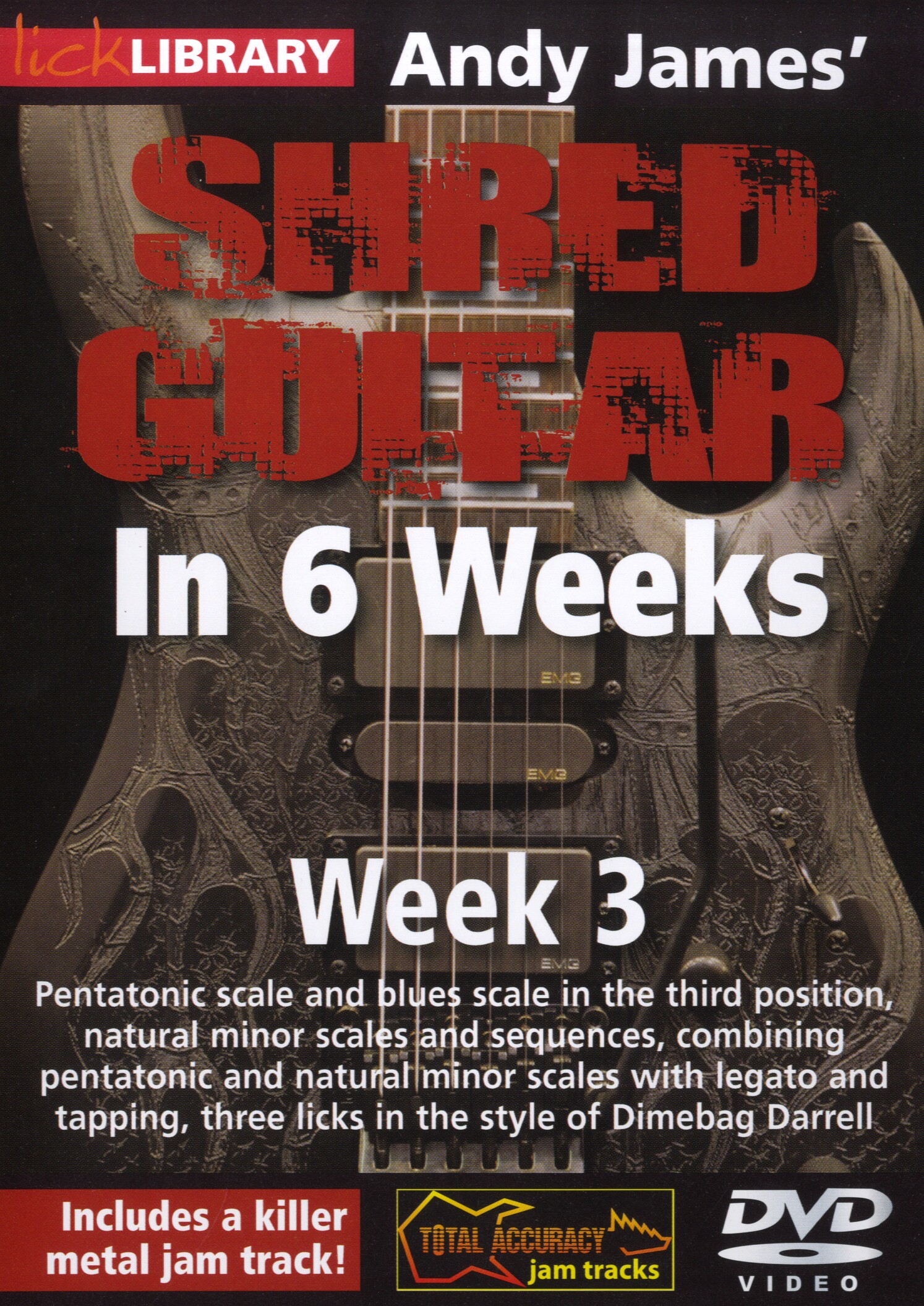 Dimebag Darrell: Andy James' Shred Guitar In 6 Weeks - Week 3: Guitar: