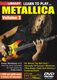 Metallica: Learn To Play Metallica Volume 3: Guitar: Instrumental Tutor