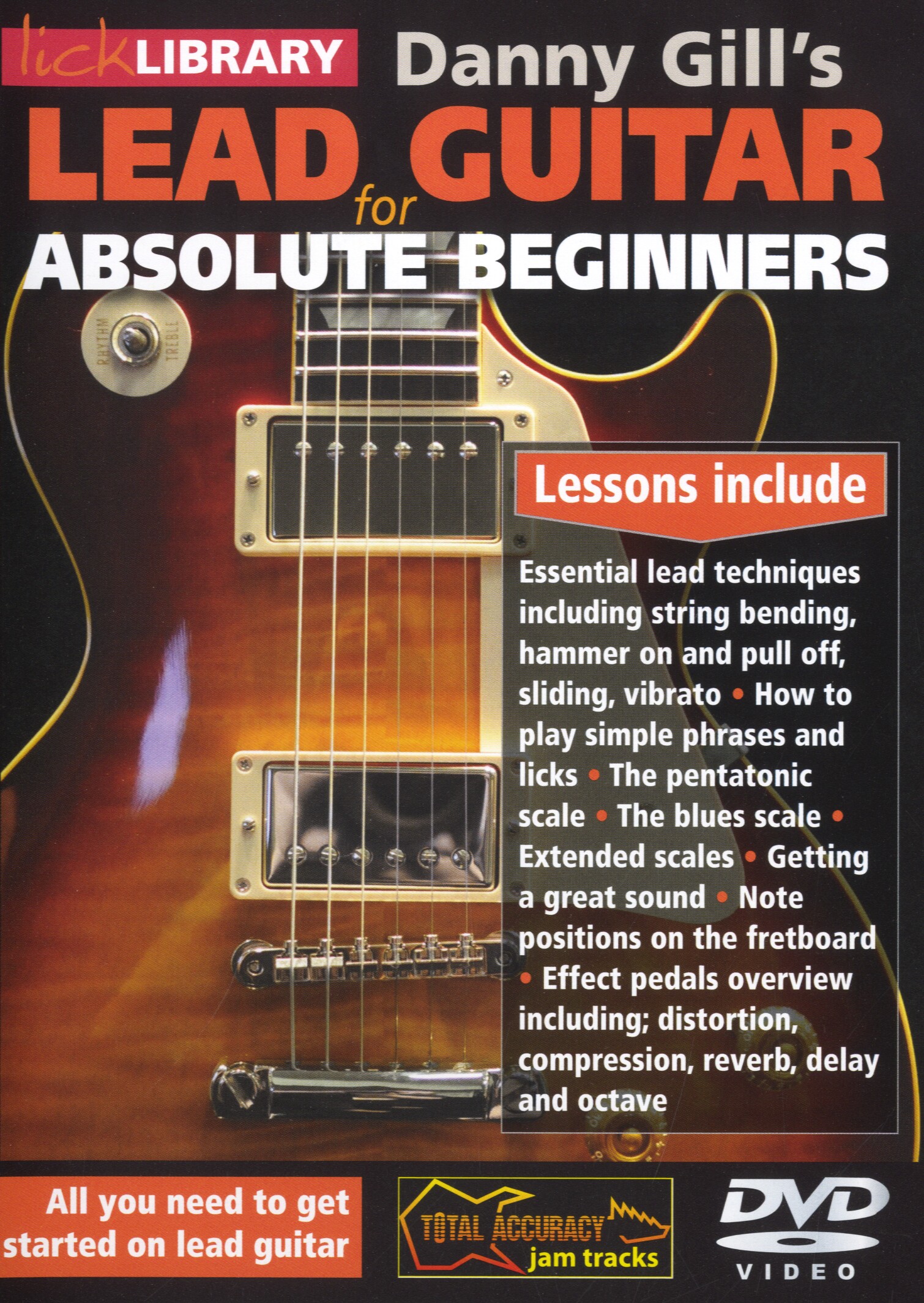 Danny Gill: Lead Guitar For Absolute Beginners: Guitar: Instrumental Tutor