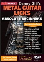 Danny Gill: Danny Gill's Metal Guitar Licks Absolute Beginners: Guitar: