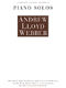 Andrew Lloyd Webber: Piano Solos: Piano & Guitar