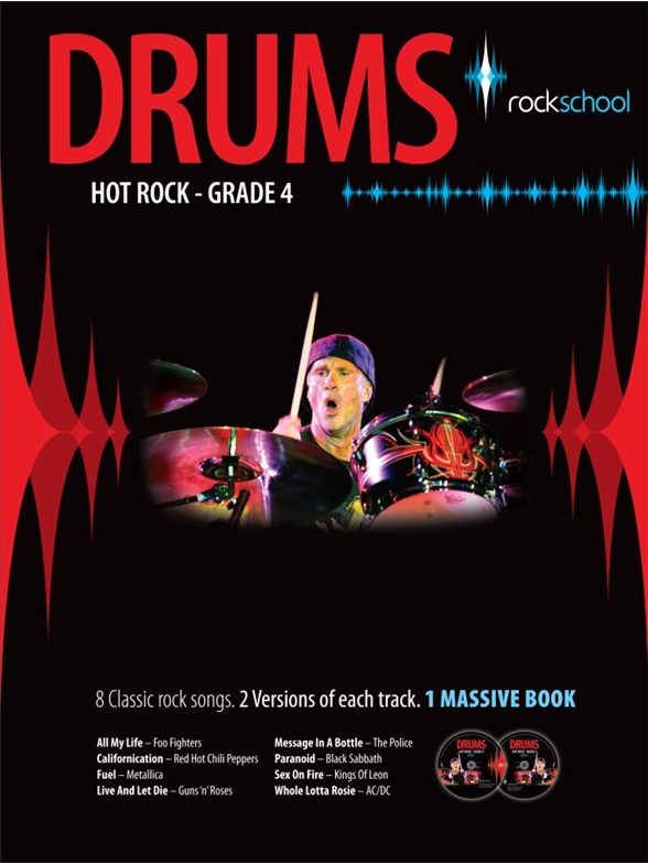 Rockschool Drums: Hot Rock Grade Four: Drum Kit: Instrumental Album