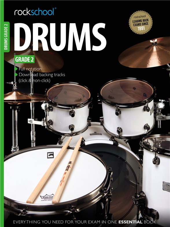 Rockschool Drums - Grade 2 (2012): Drum Kit: Instrumental Tutor