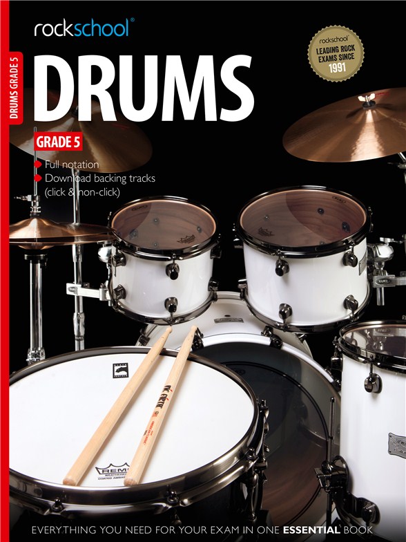 Rockschool Drums - Grade 5 (2012): Drum Kit: Instrumental Tutor