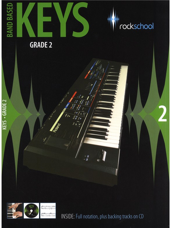 Rockschool: Band Based Keys - Grade 2: Electric Keyboard: Instrumental Album