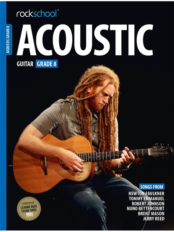 Rockschool Acoustic Guitar - Grade 8 (2016): Guitar: Instrumental Tutor