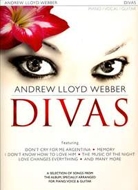 Andrew Lloyd Webber: Divas (PVG): Piano  Vocal  Guitar: Mixed Songbook