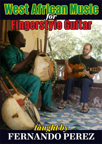 West African Music for Fingerstyle Guitar: Instrumental Tutor